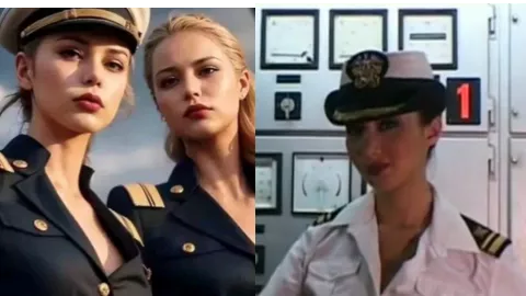 卡楚米军舰女兵